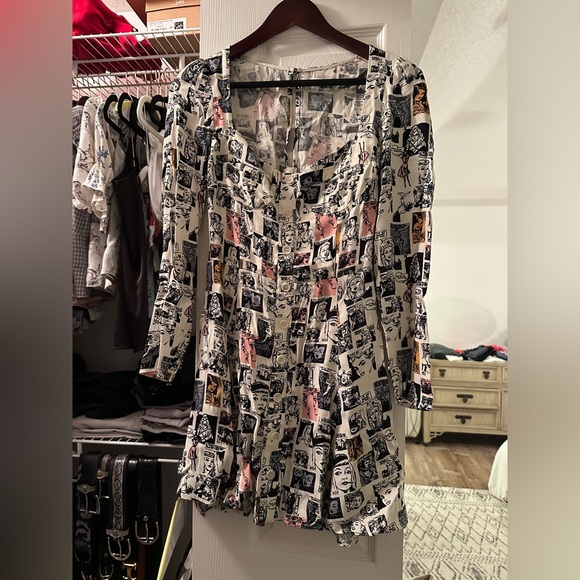 Reformation mini comic dress ✨Rare✨ - Picture 4 of 5